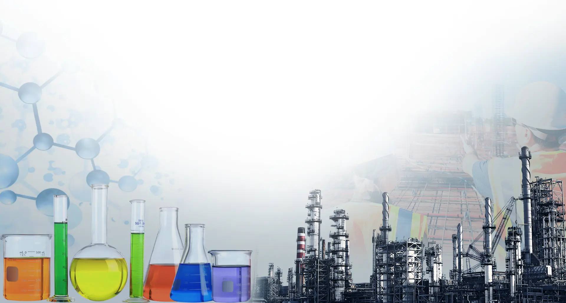 main kch banner with chemical industries related items in it.